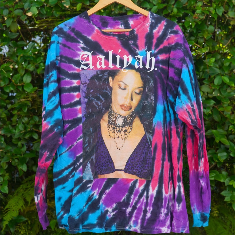 Blue and Pink Aaliyah Sweatshirt